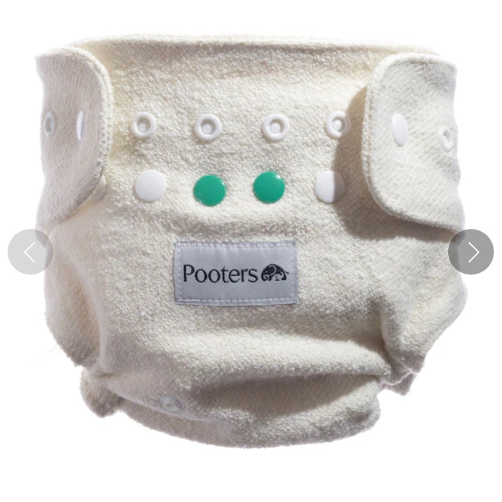 Cream Adjustable Cloth Diaper